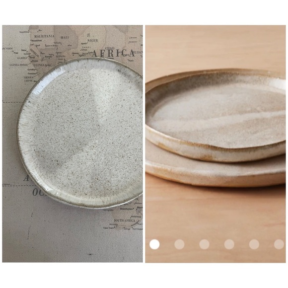 The Citizenry Other - 🆕The Citizenry SANTIAGO PLATES - SET OF 2 NIB Ceramic Dinner & Salad Plates